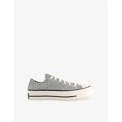Converse Womens  All Star Ox 70 Woven Trainers In Gray