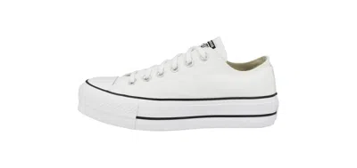CONVERSE WOMENS CHUCK TAYLOR ALL STAR LIFT PLATFORM SHOES - OPTICAL WHITE