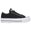 Converse Chuck Taylor All Star Platform Canvas Sneaker Black/white In Black/white