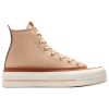 Converse Womens  Chuck Taylor All Star Lift Platform Chai Latte In Beige/brown