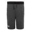 Converse Wordmark Knit Short 'grey' In Black