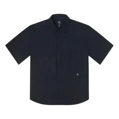 CONVERSE Converse Wordmark Utility Shirt Asia Sizing 'Black'