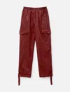 Converse Drawstringed Joggers In Red
