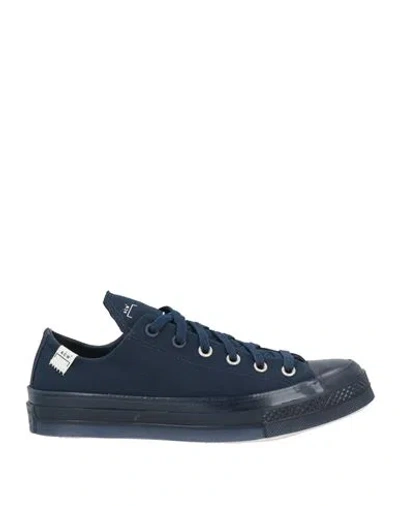 Converse X A-cold-wall * Woman Sneakers Midnight Blue Size 8 Textile Fibers