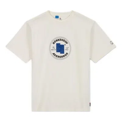 Converse X Ader Error Shapes T-shirt 'cloud Dancer' In Neutral