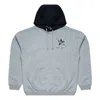Converse X Awake Fleece Hoodie Vintage 'grey Heather' In Gray