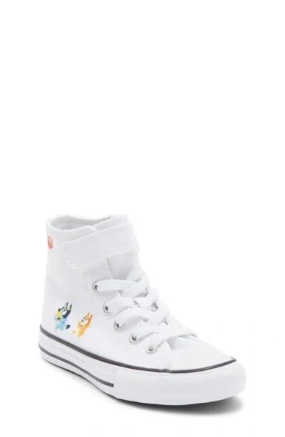 Converse X Bluey Kids' Chuck Taylor® All Star® 1v High Top Sneaker In White