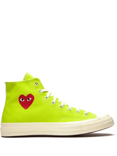 Converse Chuck 70 Cdg Hi Ac Sneakers In Green