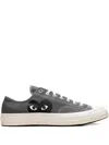 Converse X Comme Des Garcons Play Chuck 70 "grey" Sneakers