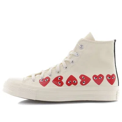 Converse X Comme Des Garcons Play Chuck 70 Hi Top 'multi Heart'