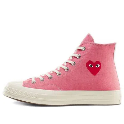 CONVERSE CONVERSE X COMME DES GARCONS PLAY CHUCK 70 HIGH 'BRIGHT PINK'