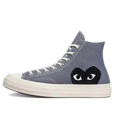 Converse X Comme Des Garcons Play Chuck 70 High 'steel Grey' In Gray