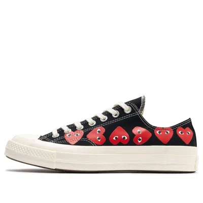 Converse X Comme Des Garcons Play Chuck 70 Low 'multi Heart - Black'