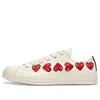 Converse Chuck 70 Ox "multi Hearts White" Sneakers In White