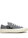 Converse X Cdg Chuck 70 Low Sneakers In Grey