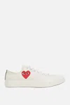 Converse X Comme Des Garçons Play Sneakers In Neutral