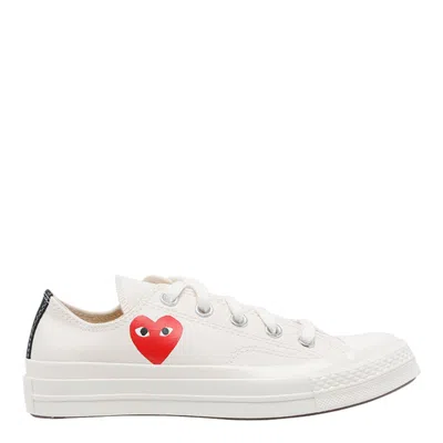 Converse X Comme Des Garçons Play Sneakers In White