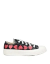 Converse X Comme Des Garçons Play Converse X Comme Des Garcons Play Low Top Low Top Sneaker In Black