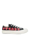 Converse X Comme Des Garçons Play Converse X Comme Des Garcons Play Low Top Low Top Sneaker In Black