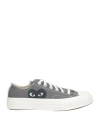 Converse X Comme Des Garçons Play Converse X Comme Des Garcons Play Sneaker In Grey