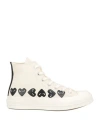 Converse X Comme Des Garçons Play Converse X Comme Des Garcons Play Low Top Low Top Sneaker In White