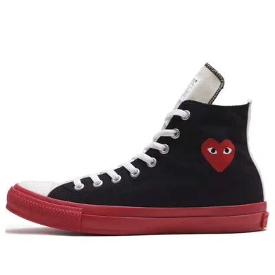 Converse X Comme Des Garons Play Chuck Taylor High 'black Red'