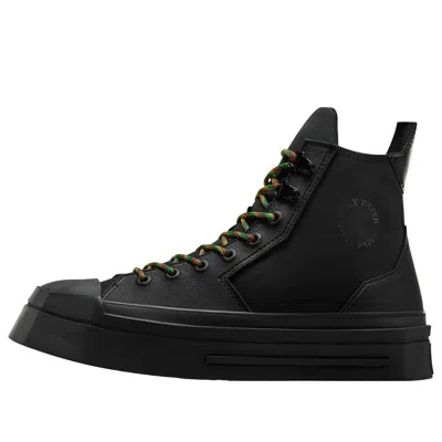 Converse X Daily Paper Chuck 70 De Luxe Squared 'pan-african' In Black