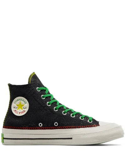 Converse X Daily Paper Chuck 70 "pan-african In Black