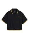 Converse X Daily Paper Shirt In Black
