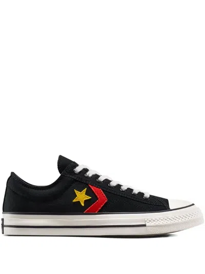 Converse X Daily Paper Star Player 76' Sneakers In Black