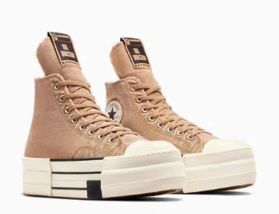 Pre-owned Converse X Drkshdw Dbl Drkstr Overdye Chuck 70 ‘blonde' A06756c 3m-13m Ship Fast In Beige