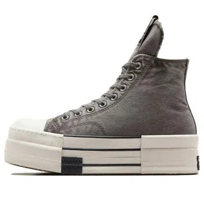 Converse X Drkshdw Dbl Drkstr Overdye Chuck 70 High Top 'grey White' In Gray