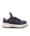 Converse X Drkshdw Turbowpn Leather Low-top Sneakers In Black