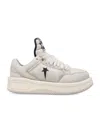 Converse X Drkshdw Turbowpn Leather Low-top Sneakers In Gold