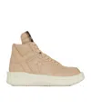 Converse X Drkshdw Turbowpn High-top Sneakers In Calf Leather In Nude