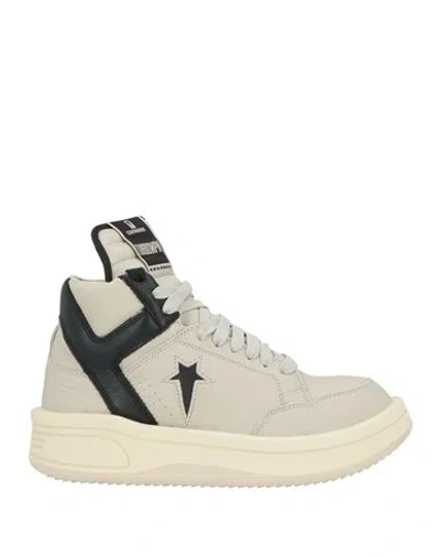 Converse X Drkshdw Man Sneakers Light Grey Size 8.5 Leather In Neutral