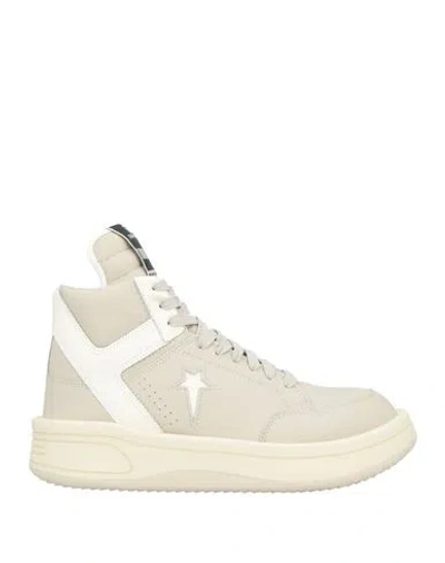 Converse X Drkshdw Man Sneakers Light Grey Size 9 Leather In Gray