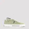 Converse X Drkshdw Acid Green Onestr Calf Hair Sneakers In Animal Print