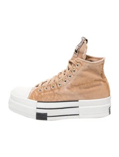 Pre-owned Converse X Drkshdw Sneakers In Brown