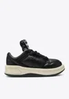 Converse X Drkshdw Turbowpn Leather Low-top Sneakers In Black