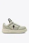 Converse X Drkshdw Turbowpn Leather Low-top Sneakers In Gray