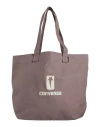 Converse X Drkshdw Woman Shoulder Bag Khaki Size - Cotton In Beige