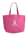 Converse X Drkshdw Woman Shoulder Bag Magenta Size - Cotton In Magenta