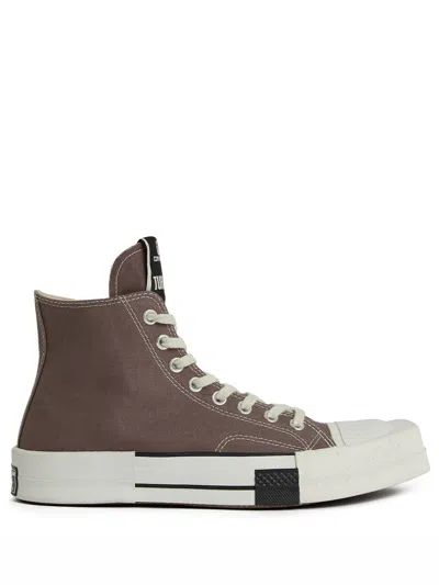 Converse X Drkshwd Turbodrk Hi Sneakers In Brown