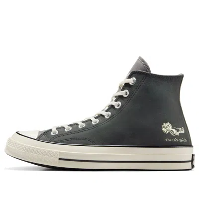 Converse X Dungeons & Dragons Chuck 70 Leather High 'd20 Dice' In Gray