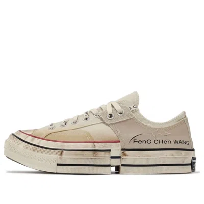Converse X Feng Chen Wang Chuck 70 Low 'brown Rice' In Multi