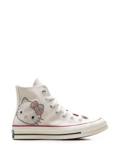 Converse X Hello Kitty Chuck 70 Sneakers In White