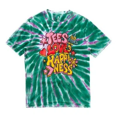 Converse X Joe Freshgoods Tie Dye T-shirt 'evergreen' In Green