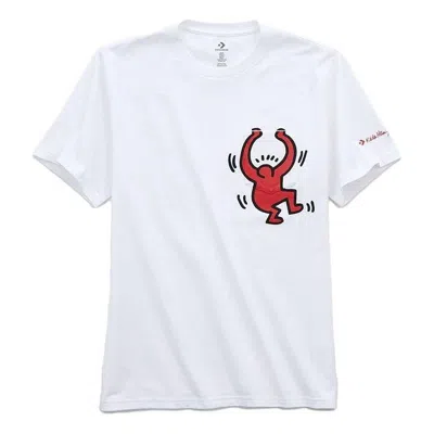 Converse X Keith Haring Graphic Pocket Tee 'white'