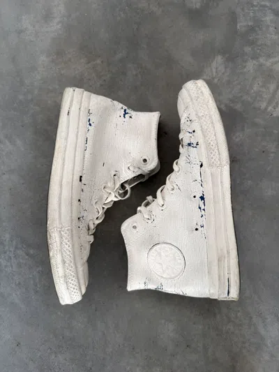Pre-owned Converse X Maison Margiela Converse High Tops Shoes In White